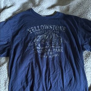 Delta Pro Weight Navy Graphic Tee